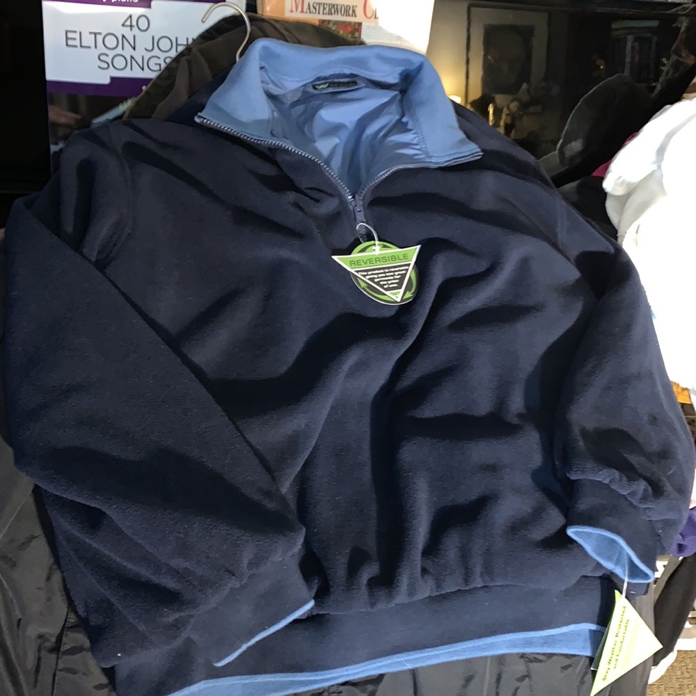 Reversible Size M Mens Golf & Beyond Wedge Jacket NWT Windproof /Water Resistant